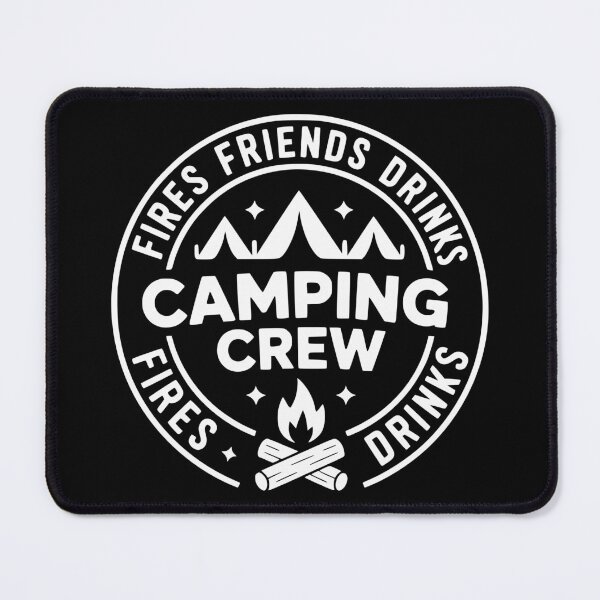 Item preview, Copie de Fires Friends Drinks Camping Crew Outdoor Adventure designed and sold by kynzify.
