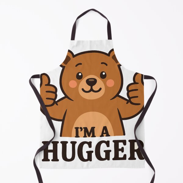 Item preview, Cute Cartoon Bear I'm A Hugger Funny Animal Design designed and sold by graphicnew.