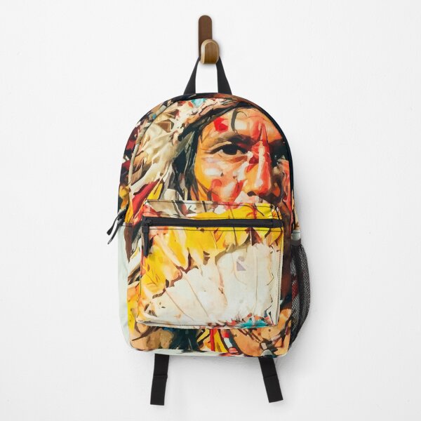Item preview, Native American Man Chief Art designed and sold by Maioriz.