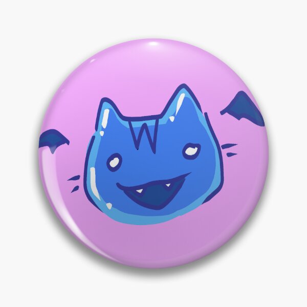 Item preview, winged slime cat  designed and sold by HappySketchbook.