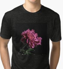 Pink Peony Tri-blend T-Shirt