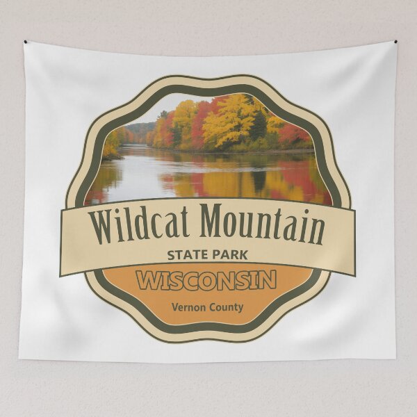 Item preview, Wildcat Mountain State Park, Vernon County, Wisconsin designed and sold by Wanderful-roads.