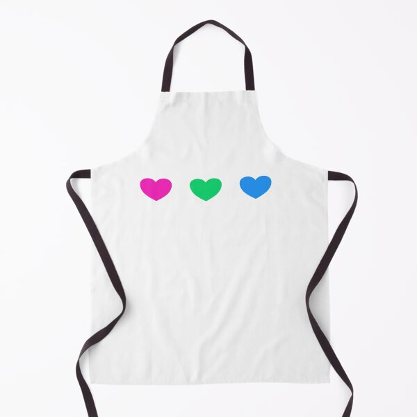 Item preview, Polysexual flag hearts designed and sold by Inspirationmotivation.
