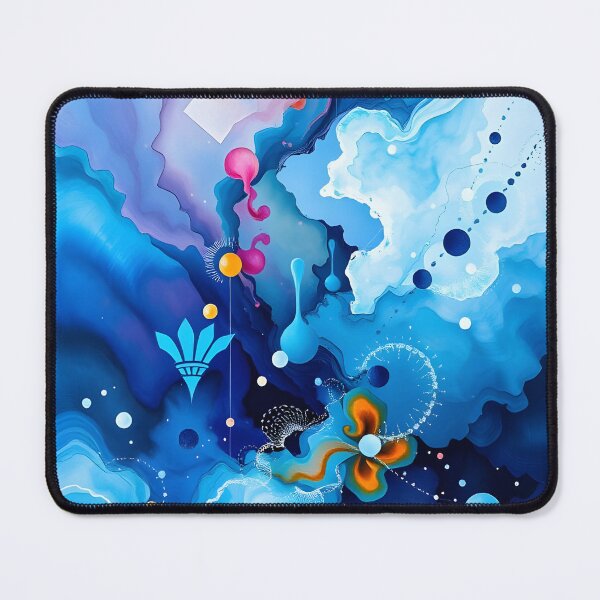 Item preview, Composition in blue designed and sold by 2-Seraphira.