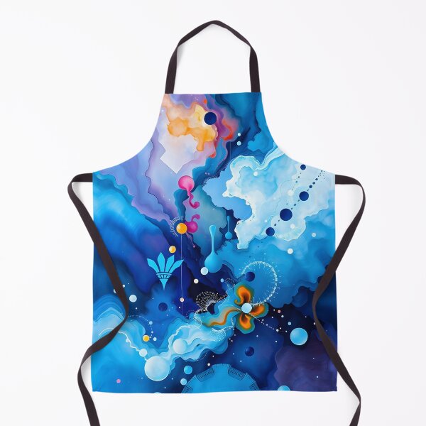 Item preview, Composition in blue designed and sold by 2-Seraphira.
