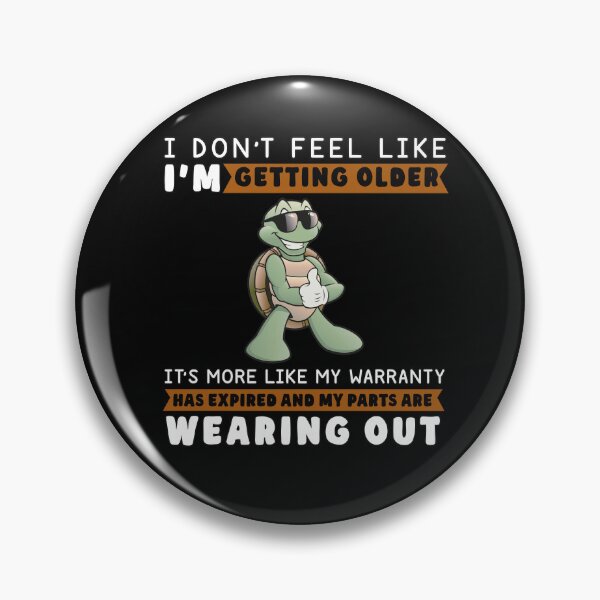 Item preview, Aging Turtle Humor designed and sold by JOUNO.