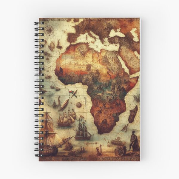 Item preview, Old Map Of Pre - Colonial Africa designed and sold by PrintAfricanArt.