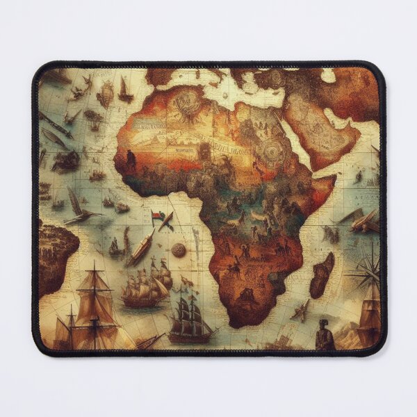 Item preview, Old Map Of Pre - Colonial Africa designed and sold by PrintAfricanArt.