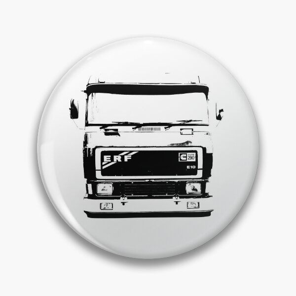 Item preview, Classic 1980s ERF E Series E10 lorry monoblock black designed and sold by soitwouldseem.