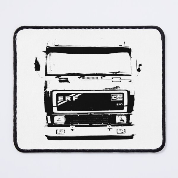 Item preview, Classic 1980s ERF E Series E10 lorry monoblock black designed and sold by soitwouldseem.