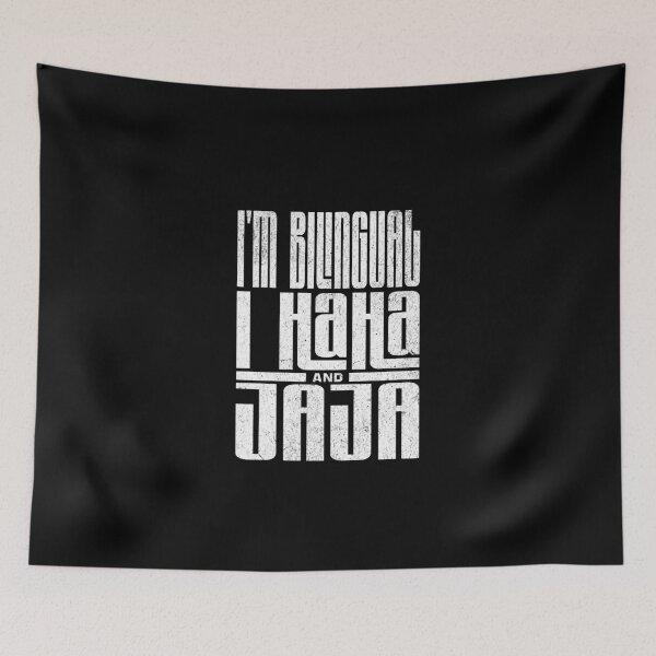 Item preview, I’m Bilingual – I Haha and Jaja designed and sold by dudelinart.
