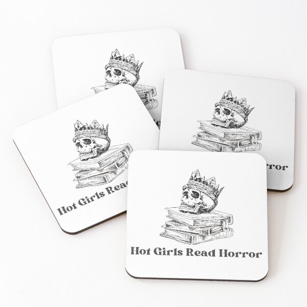 Item preview, Hot Girls Read Horror designed and sold by HuesMeows.