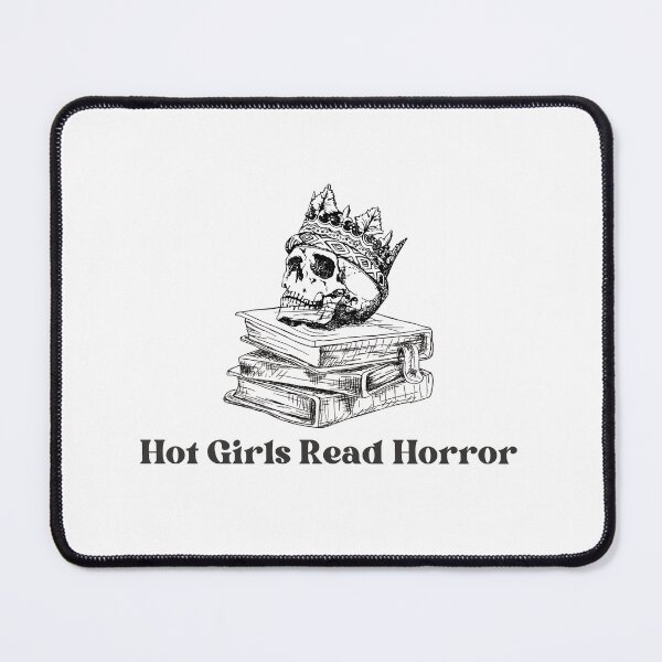 Item preview, Hot Girls Read Horror designed and sold by HuesMeows.