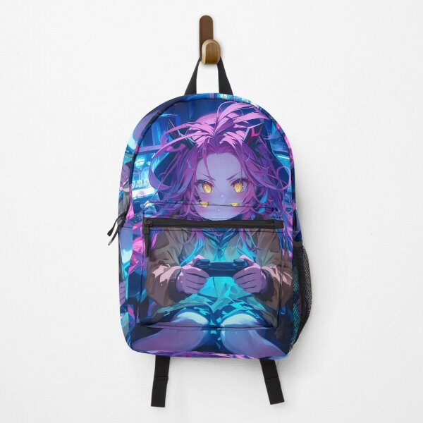 Item preview, Schwi Dola No Game No Life Neon Cyber Strategy Gaming Focus Anime designed and sold by Diezmofari.