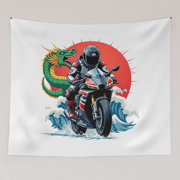Item preview, Dragon Biker designed and sold by a2zbuyshop.