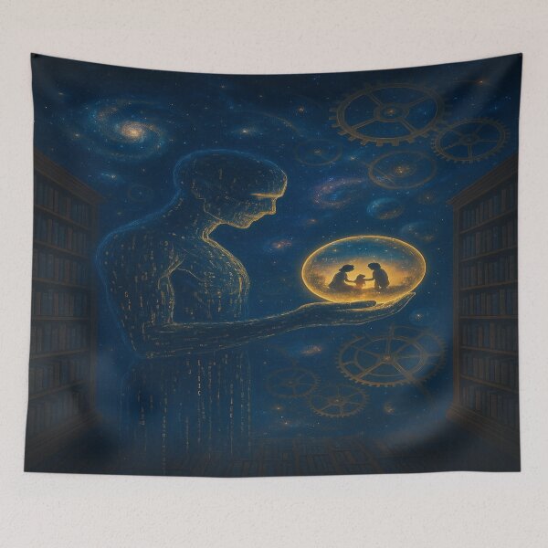 Item preview, The Library Between Seconds designed and sold by QuantumDrift.