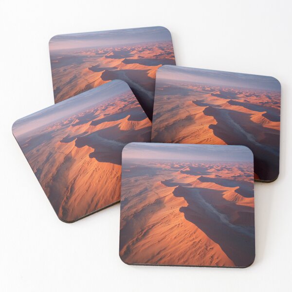Item preview, Endless red sand dunes stretching to the horizon designed and sold by valerko26.