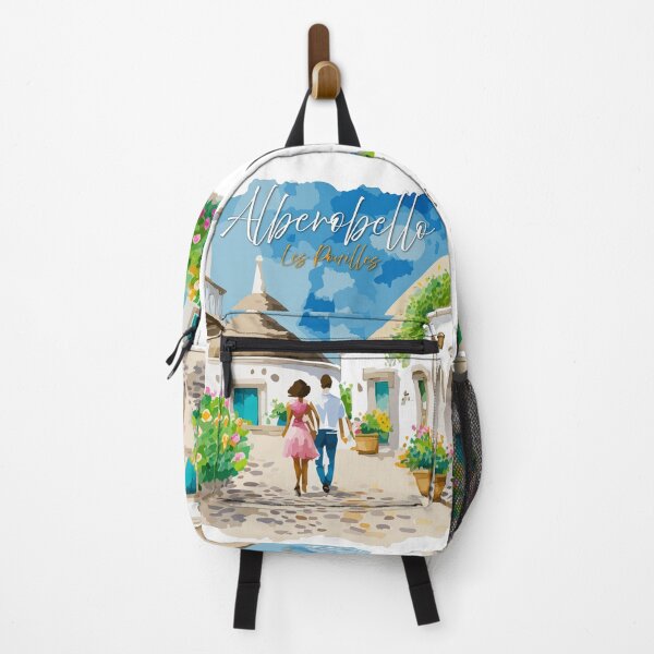 Item preview, Romance in Alberobello – Puglia in watercolor designed and sold by Limmagin.