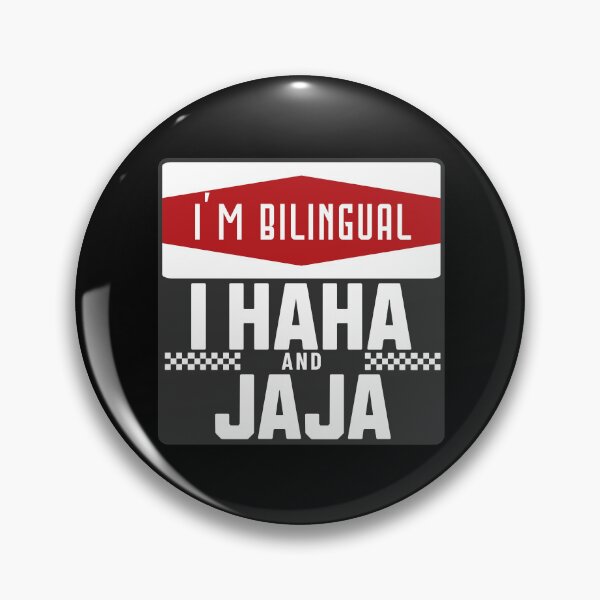 Item preview, I’m Bilingual – I Haha and Jaja designed and sold by dudelinart.