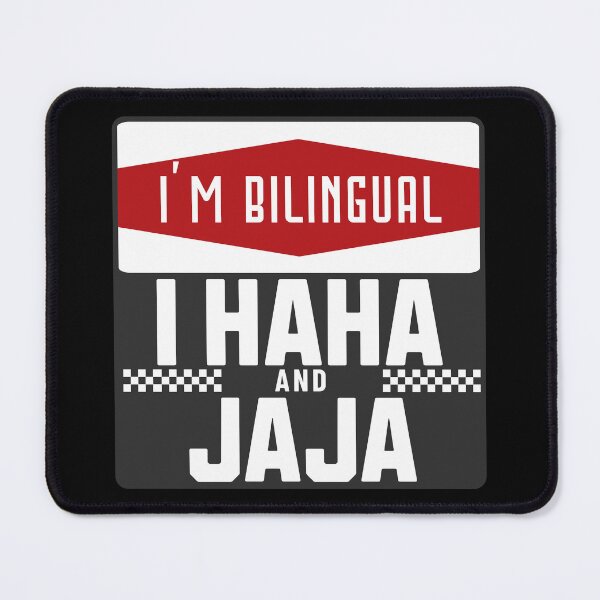 Item preview, I’m Bilingual – I Haha and Jaja designed and sold by dudelinart.