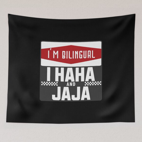 Item preview, I’m Bilingual – I Haha and Jaja designed and sold by dudelinart.