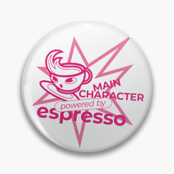 Item preview, Main character powered by espresso designed and sold by mis z faldem.
