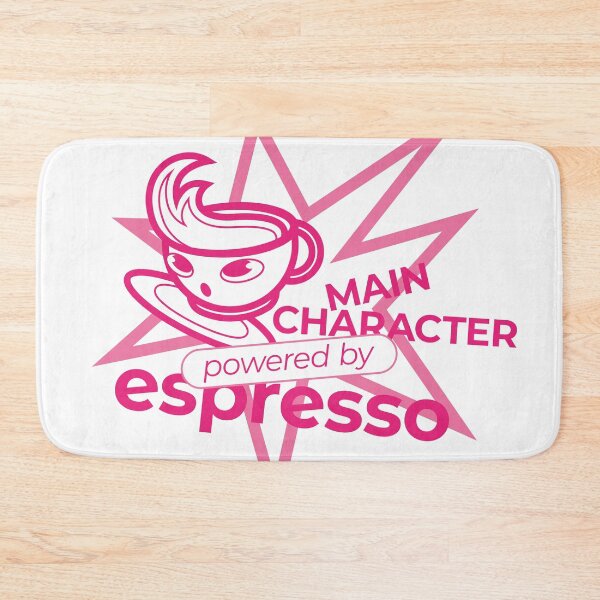 Item preview, Main character powered by espresso designed and sold by mis z faldem.