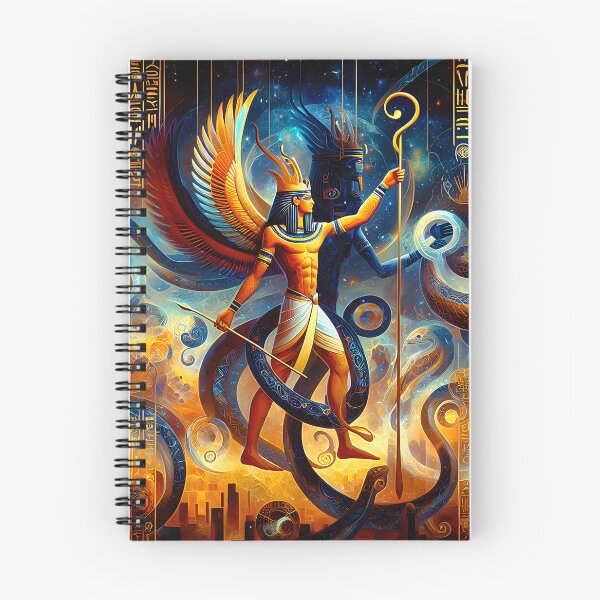 Item preview, Heka, the Creative Force | The Magic of Duality in Ancient Egypt designed and sold by Stoneflower-Art.
