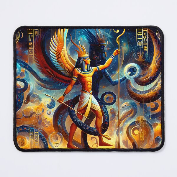 Item preview, Heka, the Creative Force | The Magic of Duality in Ancient Egypt designed and sold by Stoneflower-Art.