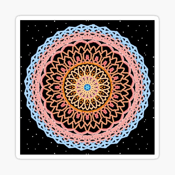 Item preview, Pétales de la première lumière – Mandala Radiance designed and sold by Mandaladian.