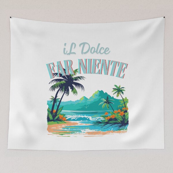 Item preview, Dolce far niente designed and sold by LaughandLaugh.