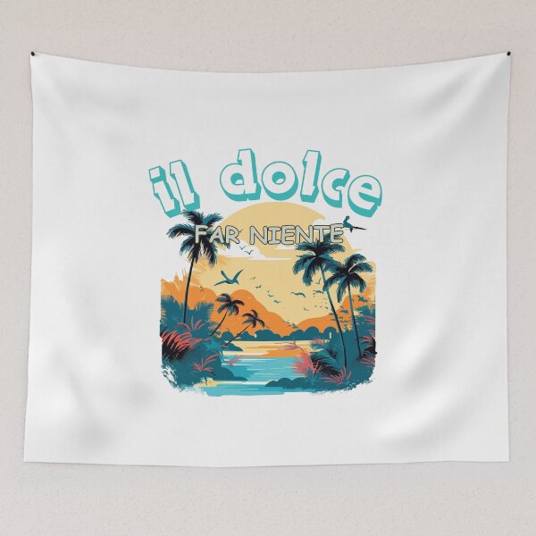 Item preview, Dolce far niente designed and sold by LaughandLaugh.
