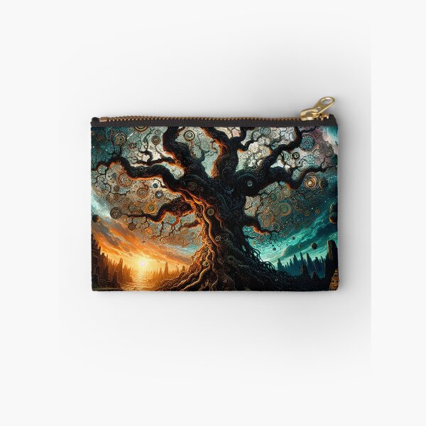 Item preview, The Ceiba Tree in Xibalba | A Visionary Mesoamerican World Tree designed and sold by Stoneflower-Art.