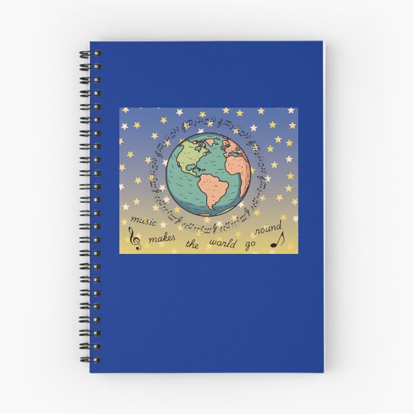Item preview, Music Makes the World go Round designed and sold by EJVisuals.