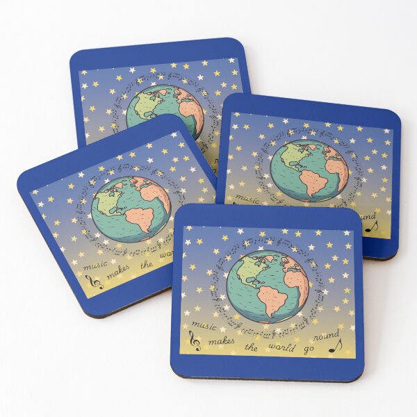 Item preview, Music Makes the World go Round designed and sold by EJVisuals.