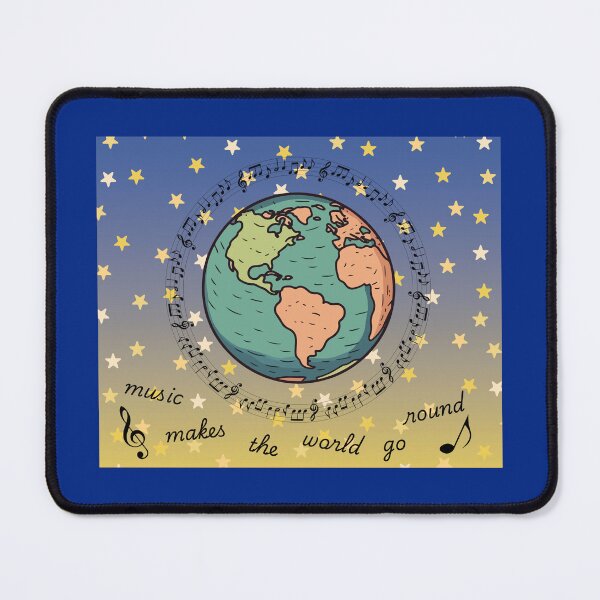 Item preview, Music Makes the World go Round designed and sold by EJVisuals.