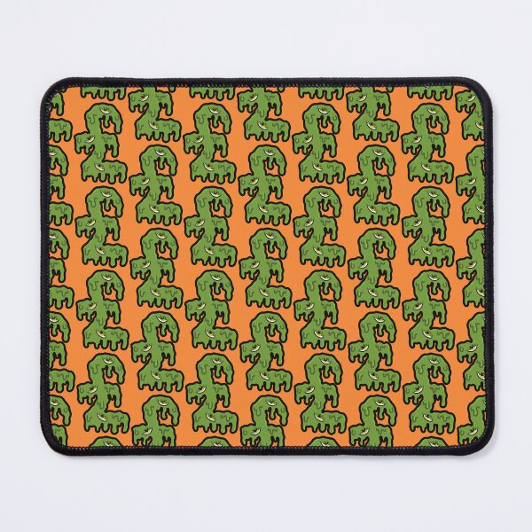 Item preview, Slimy green pound symbol with eyeballs designed and sold by spoop-n-save.