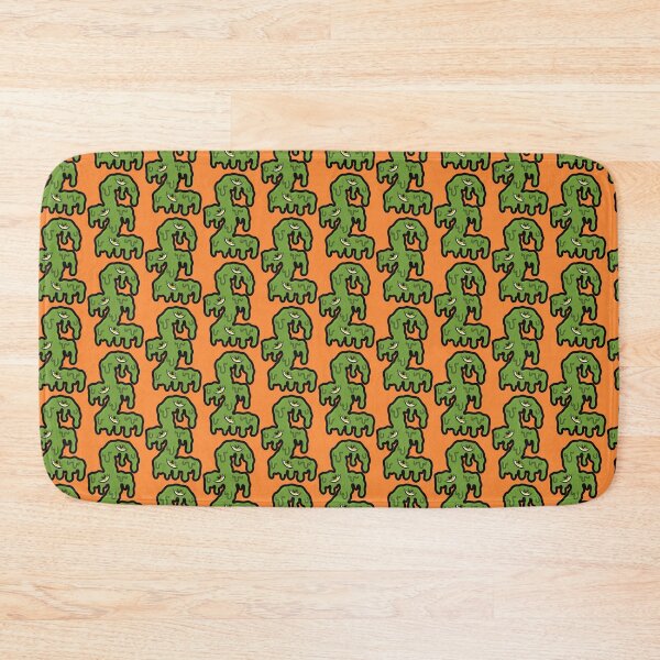 Item preview, Slimy green pound symbol with eyeballs designed and sold by spoop-n-save.