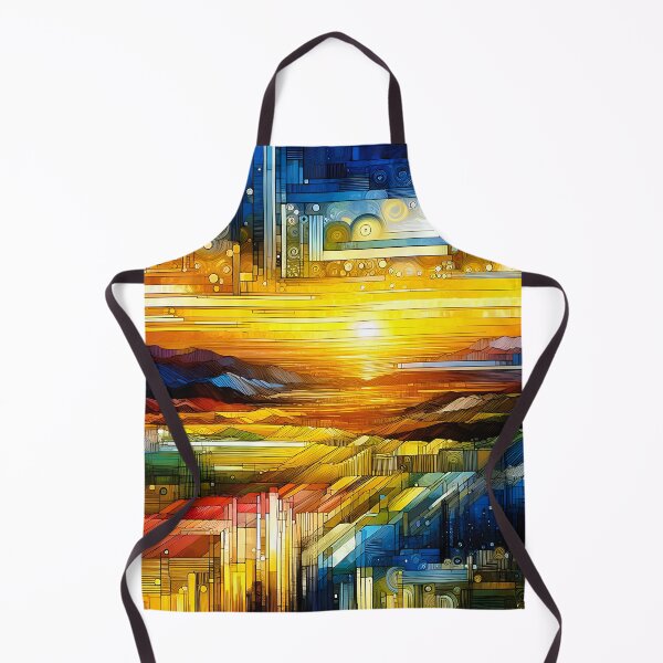 Item preview, Nevada Sunrise| Modern Desert Landscape Wall Art designed and sold by Stoneflower-Art.