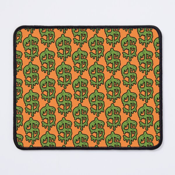 Item preview, Slimy green dollar symbol with eyeballs designed and sold by spoop-n-save.