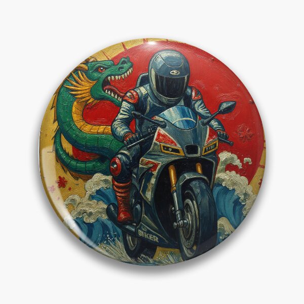 Item preview, Dragon Biker Paint Art designed and sold by a2zbuyshop.