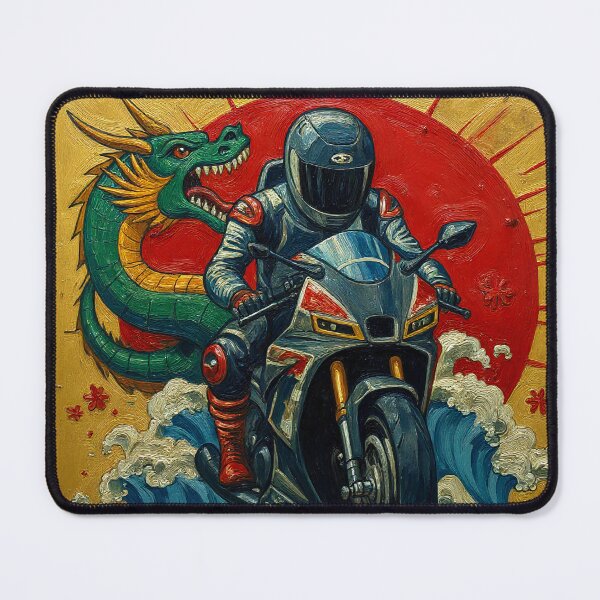Item preview, Dragon Biker Paint Art designed and sold by a2zbuyshop.