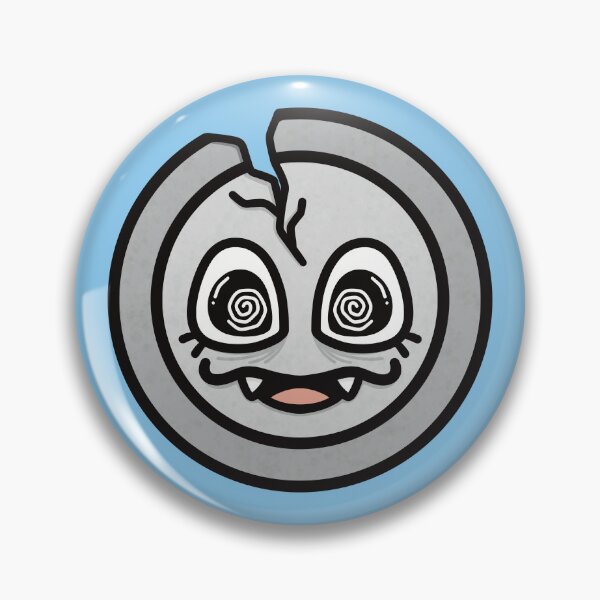 Item preview, Spooky cracked silver coin designed and sold by spoop-n-save.