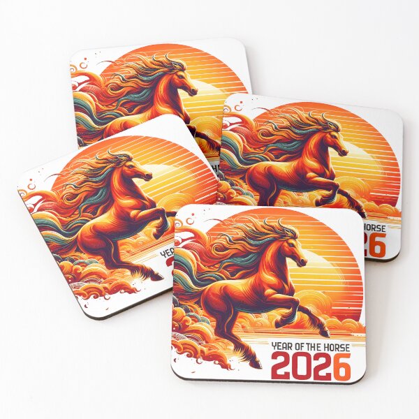 Item preview, 2026, horse year, year of the horse, zodiac designed and sold by TrueArtVibes.