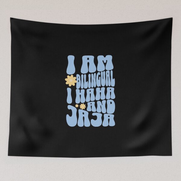 Item preview, I’m Bilingual – I Haha and Jaja designed and sold by dudelinart.