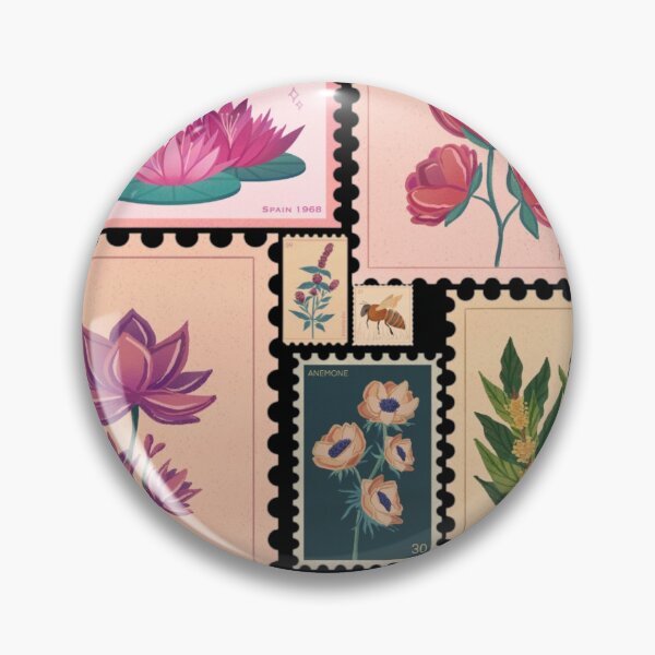 Artikelvorschau, Vintage Blumenstempel entworfen und verkauft von Navkriti.