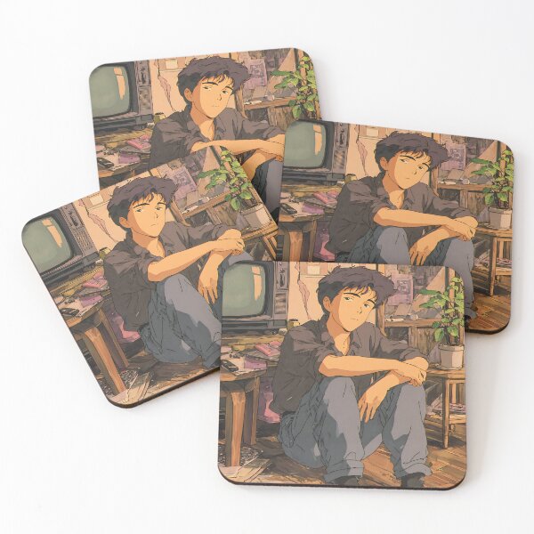 Item preview, Chill Lofi Anime Boy designed and sold by bapupa.