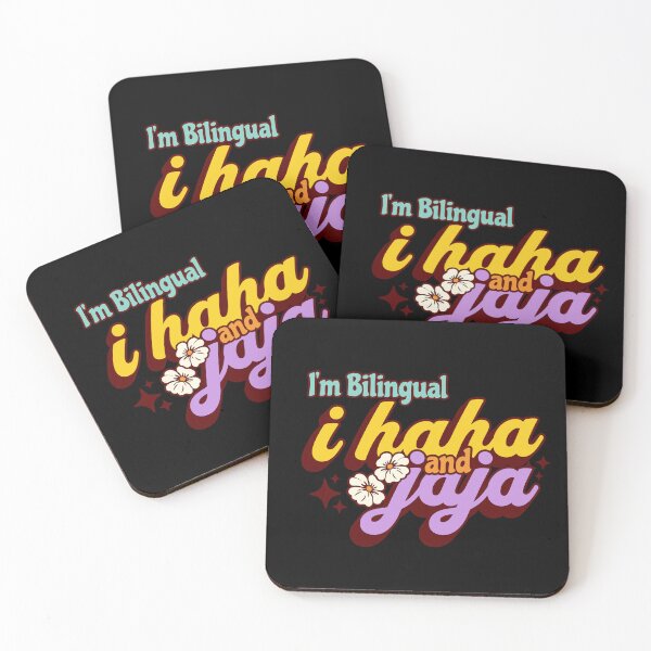 Item preview, I’m Bilingual – I Haha and Jaja designed and sold by dudelinart.
