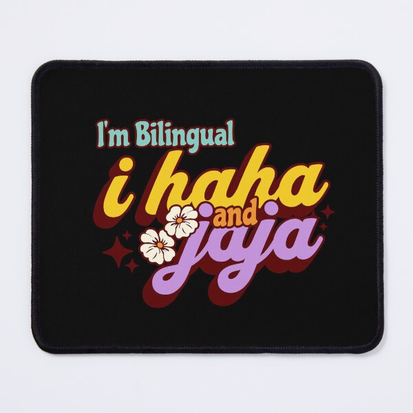 Item preview, I’m Bilingual – I Haha and Jaja designed and sold by dudelinart.