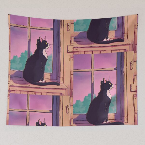 Item preview, Chill Lofi Cat designed and sold by bapupa.